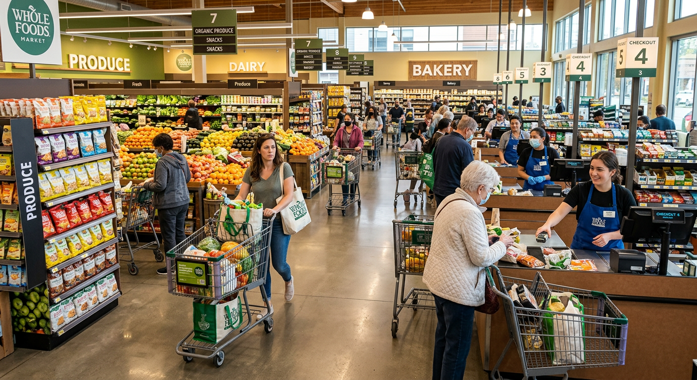 Commercial Retail Storefront Location with Active Shoppers